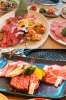 部位ごとの違いを楽しめる贅沢な盛り合わせ。「焼肉三樹Shuhari天山」