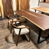 商品写真「[当店オリジナルのダイニングチェア]一枚板、無垢テーブル、木製家具に合うダイニングチェア、イス、椅子のご紹介。札幌市清田区の家具の店、Ties interior。」