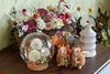 店内に飾っているアレンジメントは購入もできます「NIKO NIKO-メイクしたまま小顔矯正-」