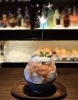 夏の夜に似合う、花火付きのかき氷はサプライズにもおすすめ。「Caravan’s cafe（キャラバンズカフェ）」