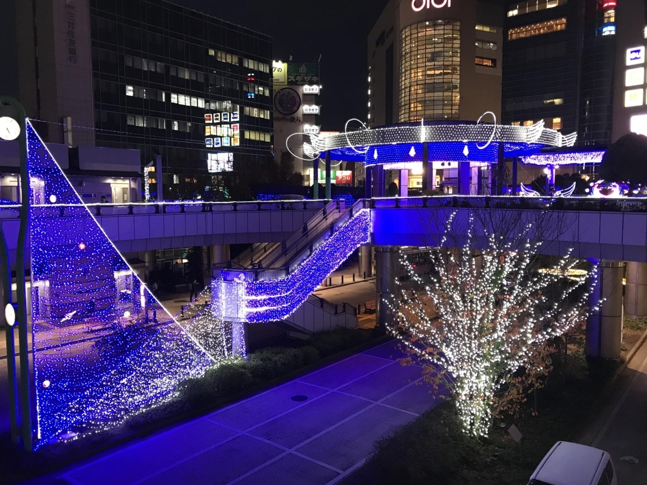 溝口駅前キラリデッキイルミネーション 川崎のイルミネーションスポット まいぷれ 川崎市