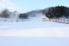 「降雪できました。」