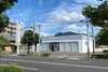 看板が目印です。「ジャザサイズ相浦フィットネスセンター」