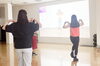 映像レッスンは、人目を気にせず集中できると大好評です！「OKスポーツクラブ藍住」