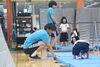 キッズ向けの体操教室プログラムの様子「OKスポーツクラブ藍住」