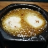 虎河豚白子のズワイガニ蟹味噌焼き