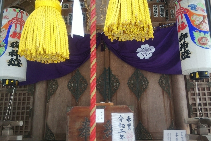 朔日詣り  宇奈月神社さん「2月も元気に(*^^*)」