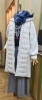 白コート¥42900 他に黒「冬のお出かけにおすすめコーデ✨」