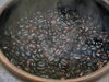 焙煎後の豆「手焙煎珈琲豆屋侍悠」