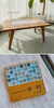 写真上：ローテーブル　写真下：表札「mononimo」