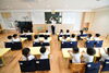 日課活動の時間。みんなで声をそろえて言葉あそびを楽しみます◎「西川口幼稚園」
