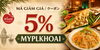 Coupon ưu đãi dành riêng cho khách hàng MYPL