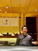 「Sharaku」Ẩm thực Nhật Bản chính thống, sushi, teppanyaki và tempura được giám sát bởi một nhà hàng lâu đời ở Ginza.