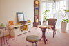 日の光が差し込むお部屋でリラックス。ゆったりお話を伺います。「relation lier（フランシオンリア）」