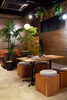 ご家族や仲間と会話も弾むテーブル席「Synapse Roastery AYABE （シナプス ロースタリー アヤベ）」