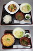 辛くて痺れる麻婆豆腐定食900円／親子丼900円「呑喰居酒屋 文明亭」