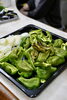 しっかりグリルするので苦味が飛び、野菜の甘みと旨味が残ります「Green Bell Curry」