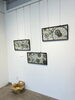 壁画サイズの版画　ぜひ近くでご覧ください「穴見消判製作所」