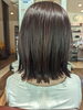 グレージュカラー＆レイヤーボブ「ヘアドネーションカット」