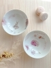 内側もとにかくかわいいんです♡「お友達とお茶碗作り♡【妙典駅から徒歩7分ポーセラーツ教室】」
