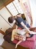 ほぐれたらストレーッチ「こりほぐしの圧や頻度について・・強圧しが身体に良くないことを説明させてもらってます」