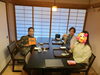 今年は3人の会になりました。「有り難うございます！」