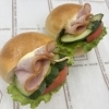 まるパンサンド【たっぷり野菜とハム】