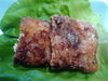 にんにく醤油ダレに漬け込んで揚げたメカジキ唐揚げ！「手作り弁当出来ました！」