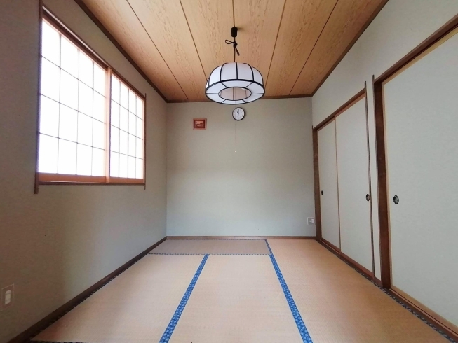 １階の和室です。「リビングから富士山が望める物件」