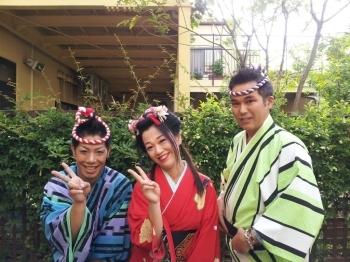 チンドンは3人1組! 3人そろえば怖いものなんてナシ!?