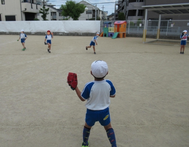キャッチボール!「野球教室!」