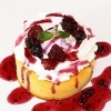 3種のベリーパンケーキ