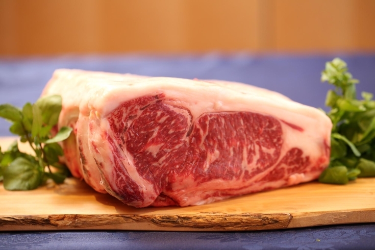 ロースステーキ「7月16日より肉祭開催します！！」