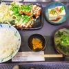 唐揚げネギマヨ定食