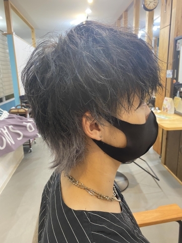 メンズインナーカラー マッシュウルフ Hair Sallon Conquest Deuxのニュース なめがた日和 行方市 メンズインナーカラー マッシュウルフ Hair Sallon Conquest Deuxのニュース なめがた日和 行方市