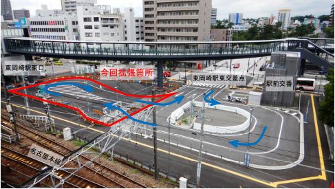 東岡崎駅の東口乗降場が拡張されました 岡崎幸田ニュース まいぷれ 岡崎 幸田 東岡崎駅の東口乗降場が拡張されました 岡崎幸田ニュース まいぷれ 岡崎 幸田