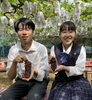 「今年もぶどう狩りが始まりました❗️」