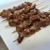 砂肝串　(たれ・塩)