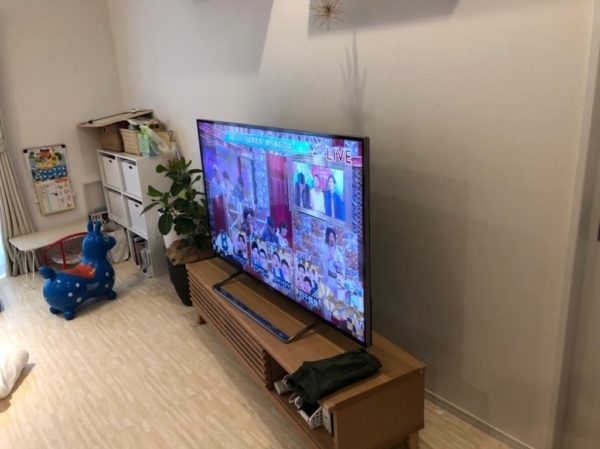 BEFORE「テレビを壁掛けにすると、お掃除も楽チンに！」