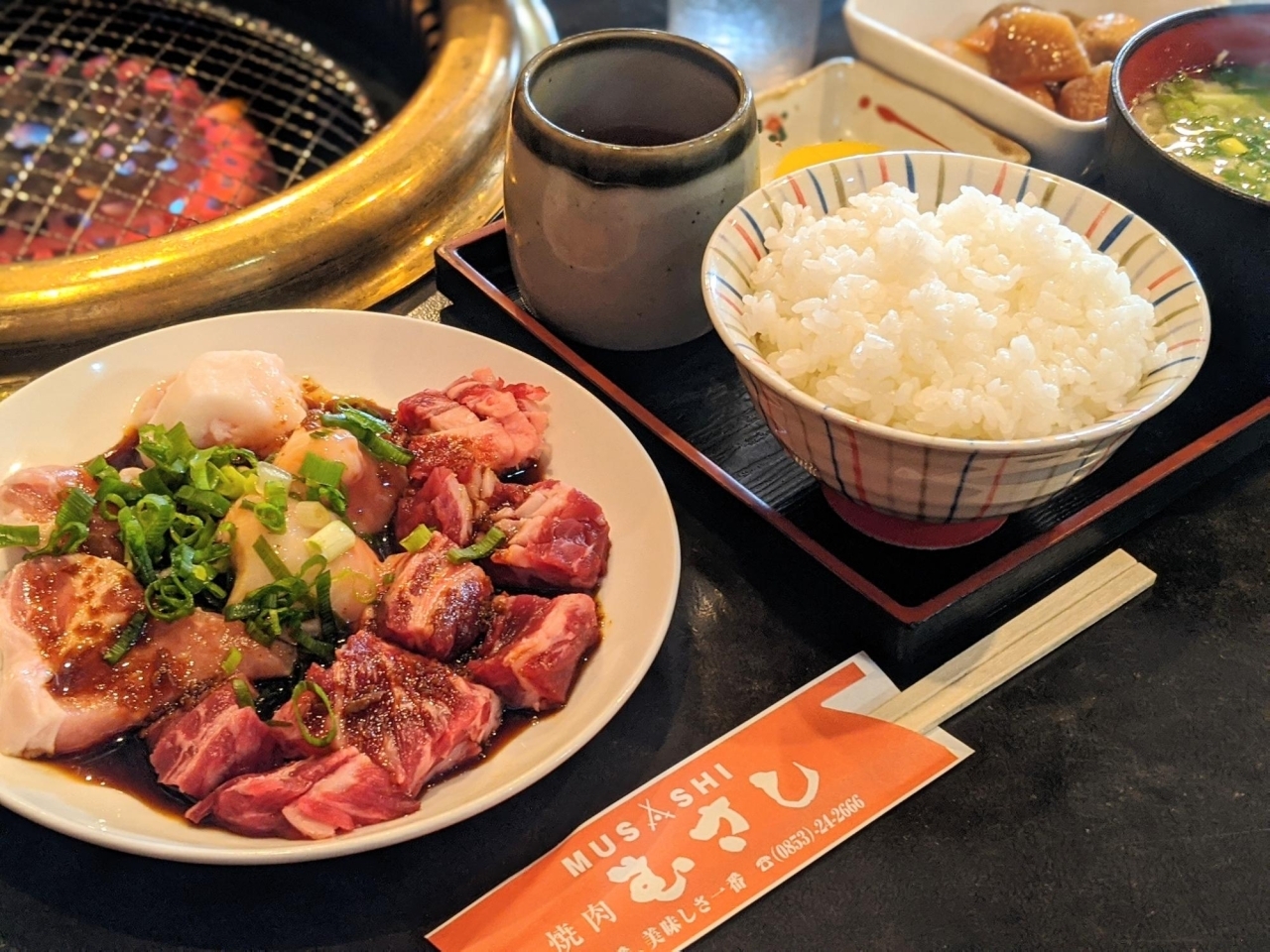 昼定食A / 焼肉むさし