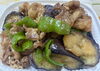 なすと豚肉の炒め物「八王子シフォンケーキ　　G&Bみづき」