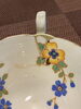 持ち手部分です　花の絵と馴染んで綺麗に直りました「"AYNSLEY" 千葉のアンティークショップDEN」