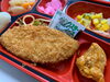 白身魚フライ＆タンドリーチキン「３月１０日のお弁当🍱」