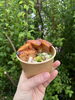 青梅大祭限定メニュー おつまみ焼豚「5月3日 青梅大祭 カフェOPENです！」