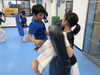ミット打ちも激しく！体力つけよう💪「7/11(木)の稽古風景≪ 明石/空手/スポーツ/運動/幼児/小学生/お稽古/習い事≫」