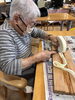 「デイサービスセンターあいりすでかんぴょう作りを行いました」
