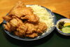 5枚！　一人で食べきれないボリューム！「瑞江にある「うなぎとんかつ濱亀」です。東京都の＂まん延防止等重点措置＂適応にともない、4/12〜5/11の間、夜8時閉店とさせて頂きます！」
