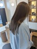 美髪へ導く、艶やかな極上トリートメント「明るめベージュの美髪ケアカラーでつくる、つやつやストレート」