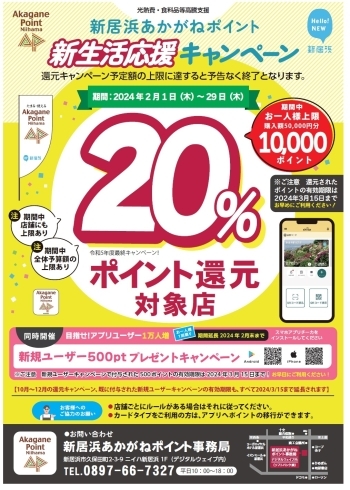 あかがねポイント20％還元キャンペーン「おさんぽマルシェvol.8 in銅夢キッチンは、2024年2月4日（日）です。」