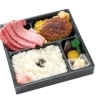 上カルビ＆ハンバーグ弁当
